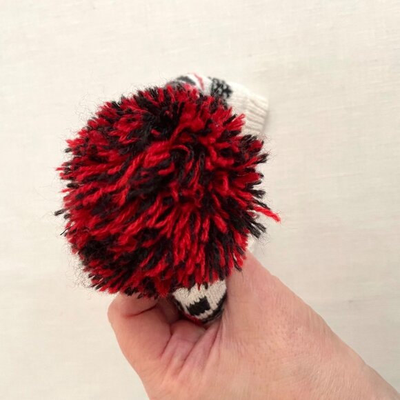 Carters Baby Infant Child Cotton Winter Hat 0 to 3 M Snowflake Pattern Lined - Picture 3 of 8